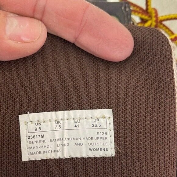 Timberland Spring Point Lace Up 14” Wedge Boots Wheat/BLE 23617 US Women’s 9.5 M - Picture 9 of 9